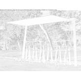 Galvanized steel porch Rogolo