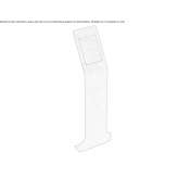 Corten™ information stand Ormea