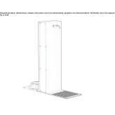 Galvanized steel fountain Zebil