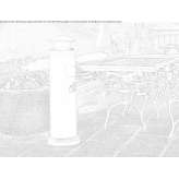 Outdoor steel waste bin with lid and ashtray Parkin