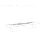 Wooden bench Florey
