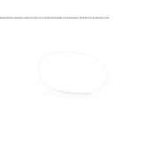 Round fiberglass bench Cine
