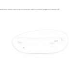 Round fiberglass bench Cine