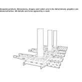 The post stood on a shallow foundation Karacay