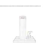 Semi-automatic bollard with manually operated hydraulic unit Karacay