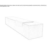 Garden chair made of HPL Rackeve