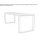 Steel table for public places Juncosa