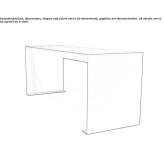 Steel table for public places Janosik