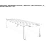 Low table for public places Andwil