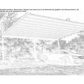 Steel porch for parking lots Adnet