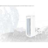 Outdoor steel waste bin Zams