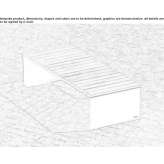 Garden chair made of steel and wood Izhma