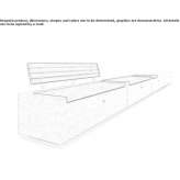 Modular bench Mulgrave