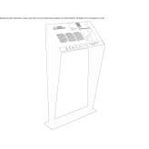 Information stand made of galvanized steel Vransko