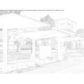 Modular shelters waiting for a bus Broxton