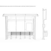 Weranda Corten™ na przystanek autobusowy Weesen