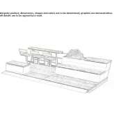 Wooden bench Belville