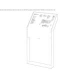 Steel information stand Yuruk