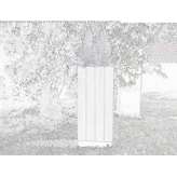 Tall square wooden flowerpot Balnaca