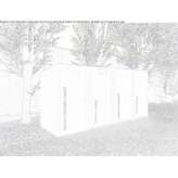 Steel waste bin with cover Sciacca