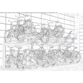 Steel bicycle stand Plessala