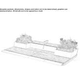 Wooden bench Belville