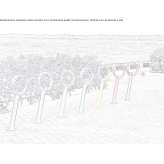 Stalowy stojak na rowery Ajijic