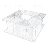 Grill/garden chair made of steel and wood Ledignan