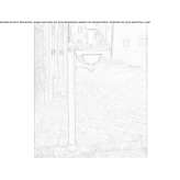 Standing cast iron ashtray Clutton