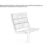 Wooden garden chair Witterda