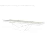 Modular bench made of steel and wood without a backrest Lukove