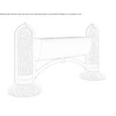 Galvanized steel flower pot Alzonne