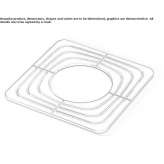 Stalowy grill na drzewo Vervio