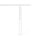 Steel post Leuze