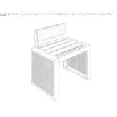 Outdoor chair Sorgues