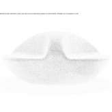 Round reconstructed stone bench Bilbor