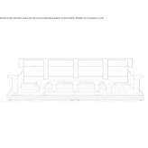 Steel table for public places Bauma