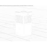 Outdoor stainless steel waste bin Vianden