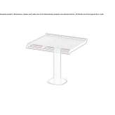 Steel garden chair Sandberg