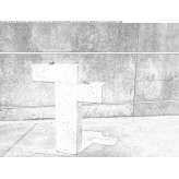Fountain with concrete floor Pisecna