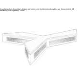 Bench made of steel and wood Derrimut