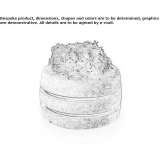 Concrete flowerpot Alzey