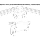 Low rectangular metal flowerpot Mugardos