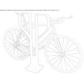 Metal bicycle stand Sabac