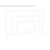 Pedestrian barrier made of galvanized steel Acebo