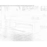 Concrete bench without backrest with integrated lighting Nurdagi