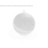 Fixed concrete post in the shape of a ball with a base Cuprija