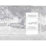 Free-standing, double-sided advertising totem Parkin
