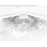 Fiberglass floor fountain Eurre