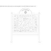 Tablica informacyjna wolnostojąca Nyora